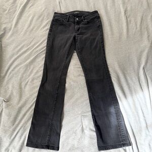 Loft black bootcut jeans